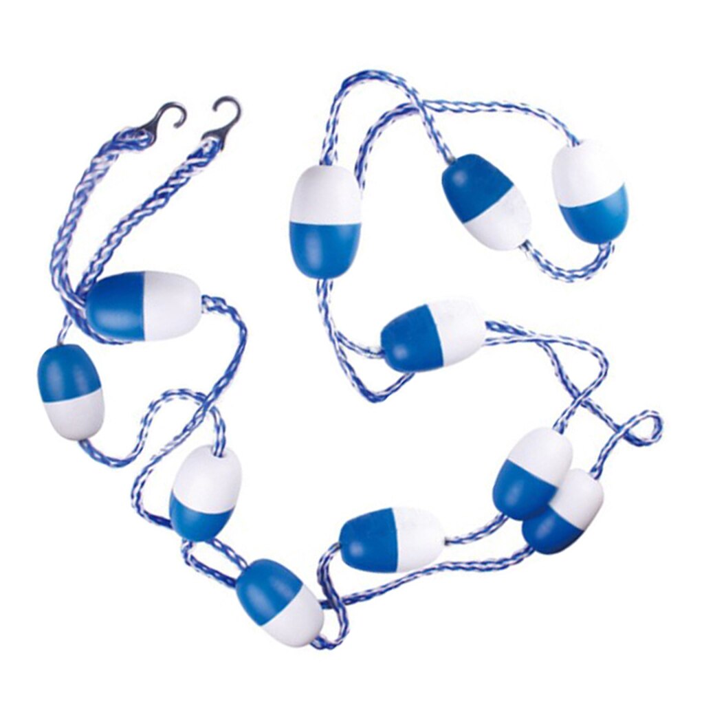 16ft Durable Safety Rope Line Float Swimming Pool Lane Marker Divider Rope