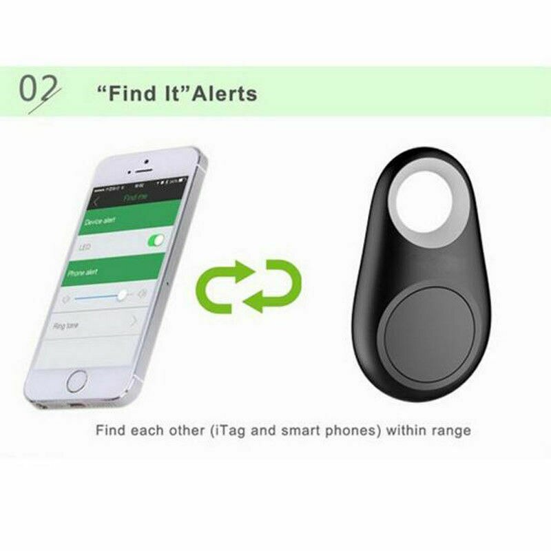 mini gps smart trådløs bluetooth 4.0 anti mistet sporing alarmfinner enhet bil bil kjæledyr nøkkel låve motorsykkel sporer spor