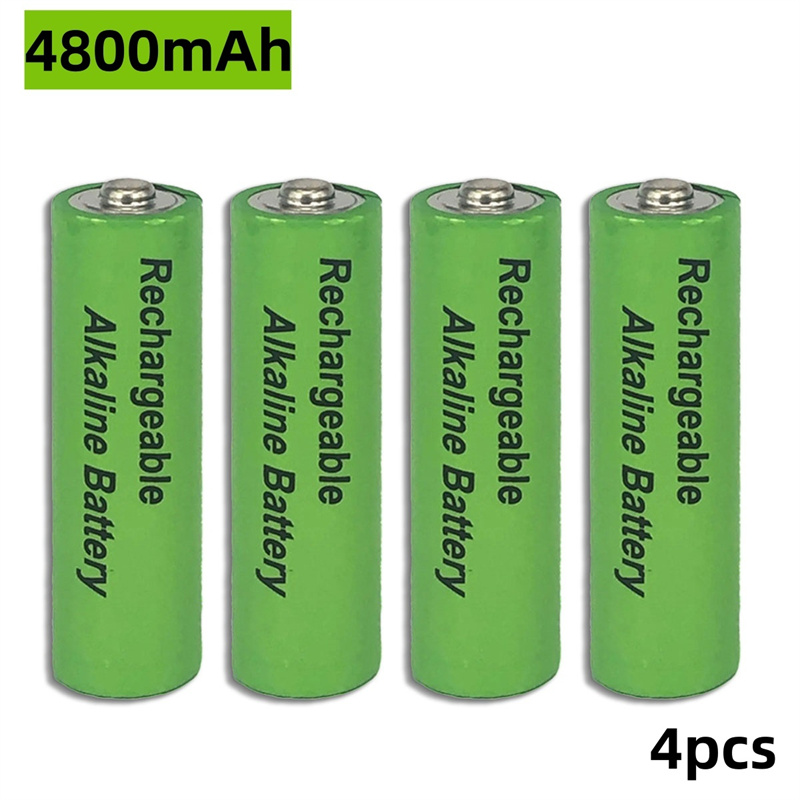 1.5V AA+AAA rechargeable battery 3800mAh/4800mAh large capacity alkaline rechargeable battery AAA+ charger: DEEP BLUE