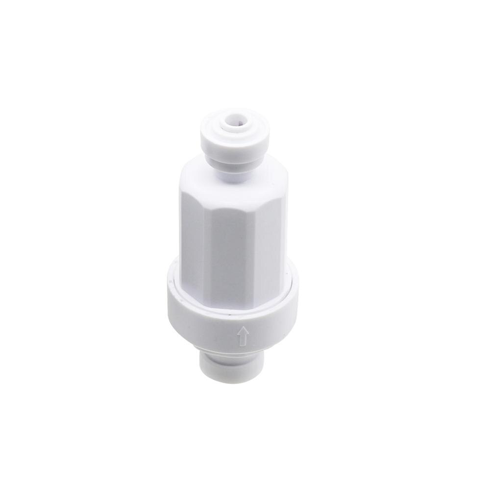 1/4 "Waterzuiveraar Front Microfilter Rvs 120 Mesh Snelkoppeling Water Filter Tuin Irrigatie Slip Lock Filter: WHITE