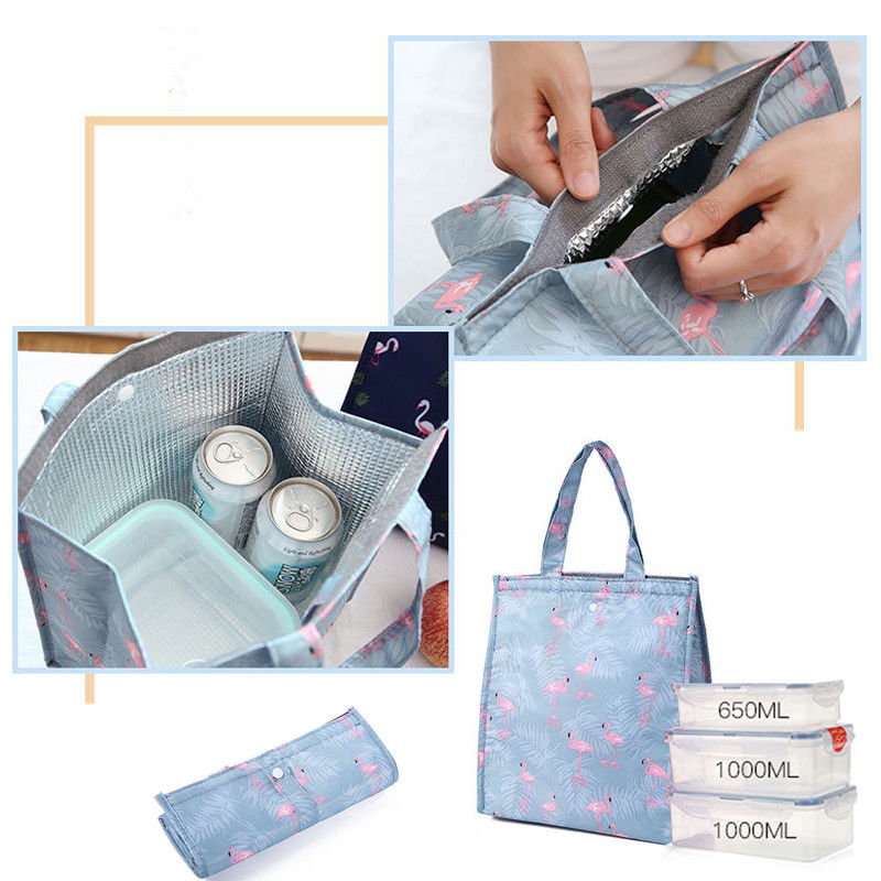 Local stock Thermal Portable Insulated Cooler Bag Lunch Picnic Carry Tote Storage Case Box