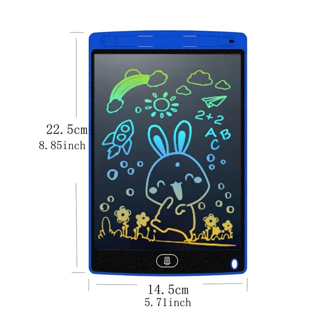 6.5/8.5/10/12 Inch Drawing Tablet Lcd Writing Board Tablet for Designs Graphic Electronic Notebook Magic Tablet To Draw Toy: Brown