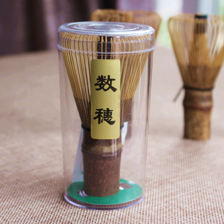[storhed] lilla bambus shu sui (kazuho ,72 ben ) bambus chasen matcha piskeris japansk traditionel japansk testel grøn te
