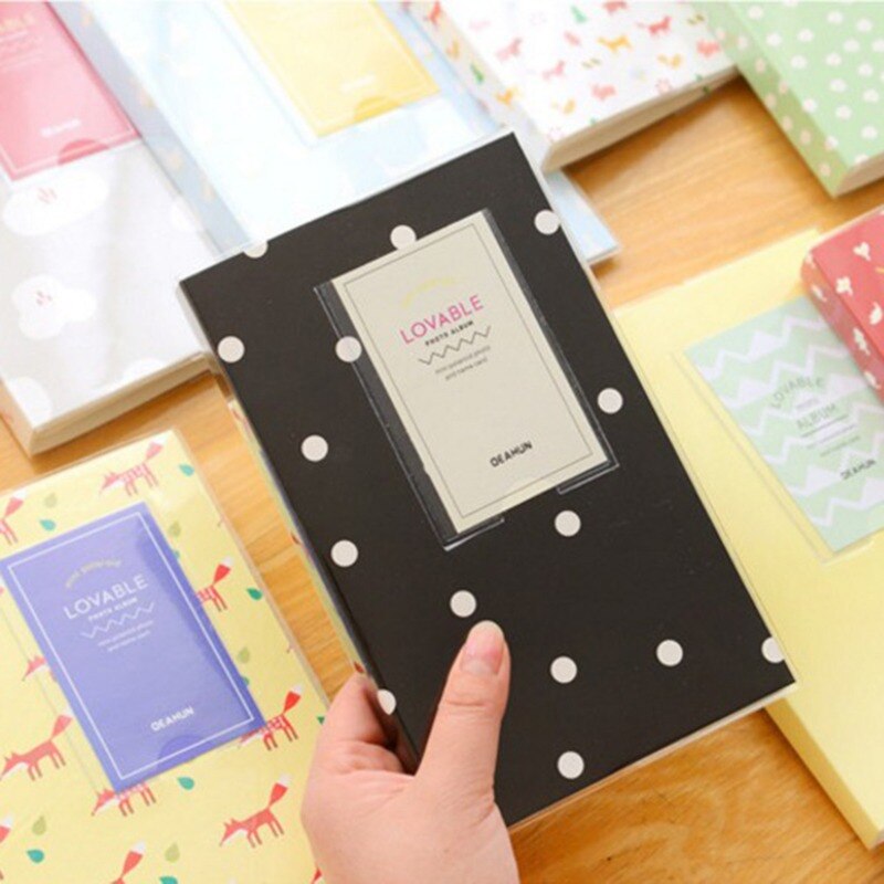 120 Pockets Solid Color DIY Stickers For Photo Albums Frame Decoration Scrapbooking Photo Album Photo Card ID Holder