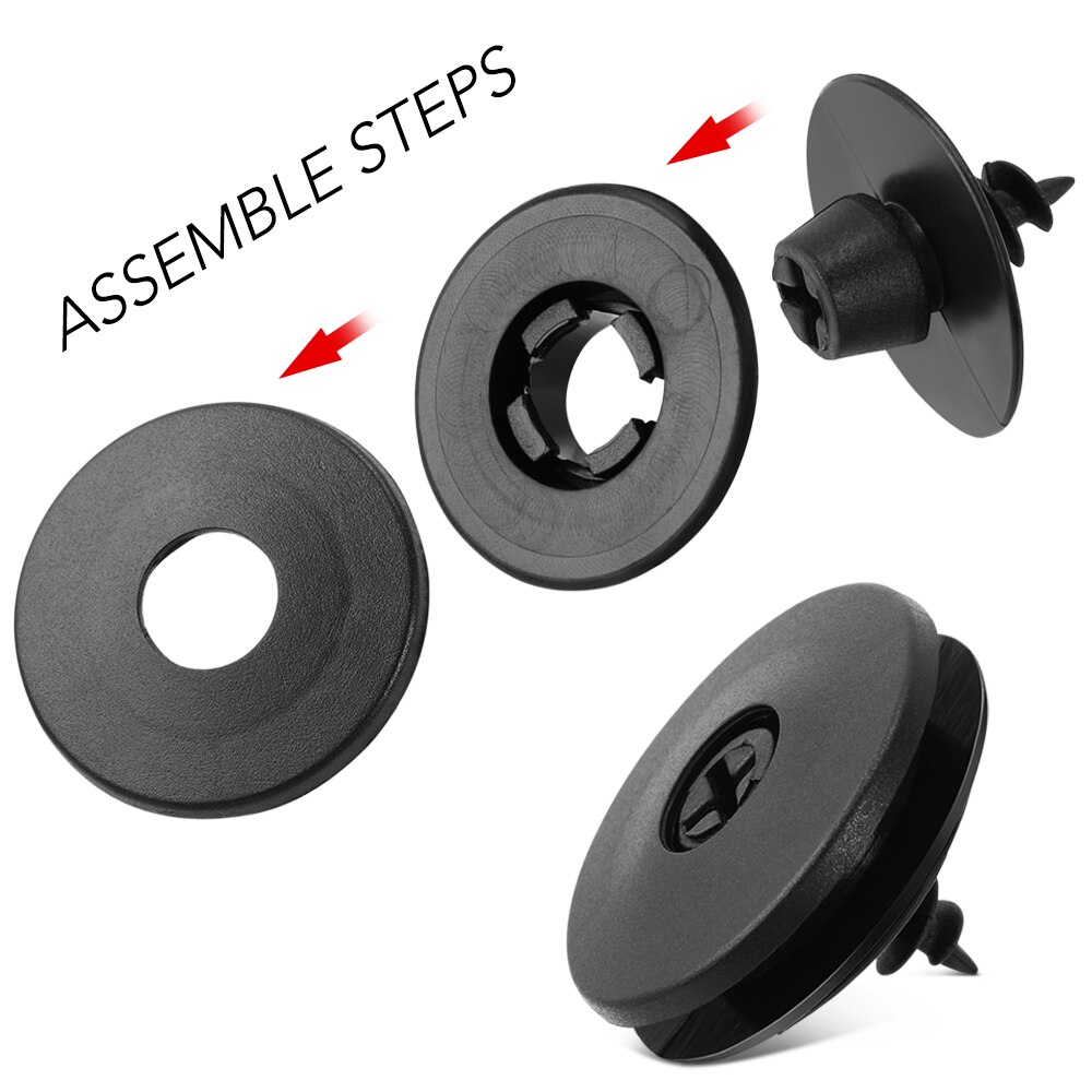 4pcs Universal Car Carpet Floor Mat Clips Fastener Clamps For Nissan X-TRAIL Qashqai Skoda Octavia Renault Clio Ford Focus