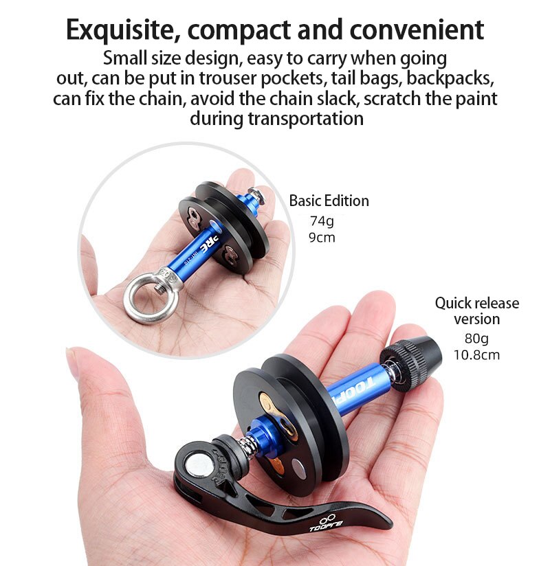 Bicycle Chains Repair Tools Chain Fixer Chain Tensioner Bicycle Mountain Highway Washing Chain Fixer Tensioner Tool