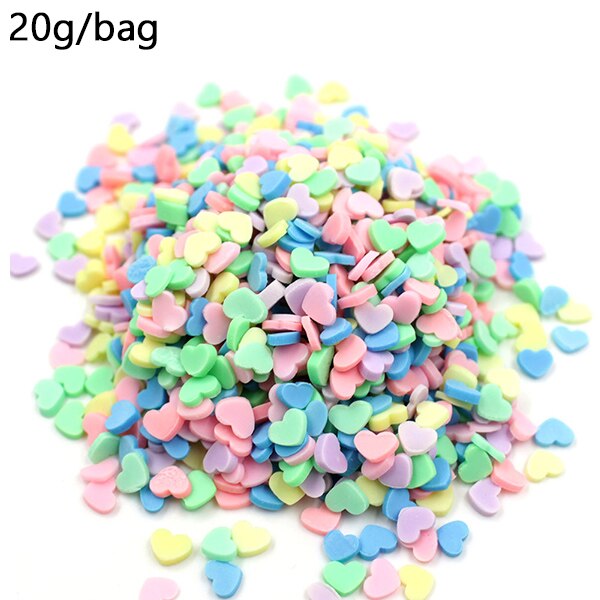 Charms for Slime Addition Fluffy Soft Clay Supplies Decoration Lizun Clear Sprinkles Slime Toys DIY Slices Putty Box Set: J