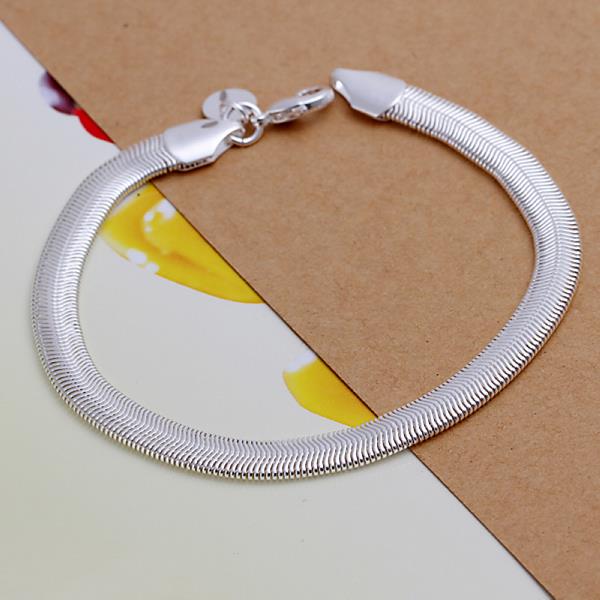 5 stil Neue Armband Neueste Männer & Frauen Edles Silber Kette Armband Für frauen Punk schmuck: Nachgemachter Rhodium überzogen