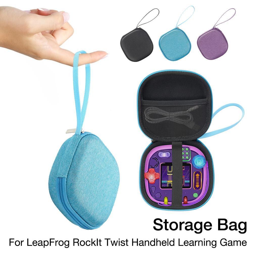 Eva opbevaringspose til leapfrog rockit twist håndholdt læringsspil anti-ridse, stødsikker, semi-vandtæt, støvtæt sag