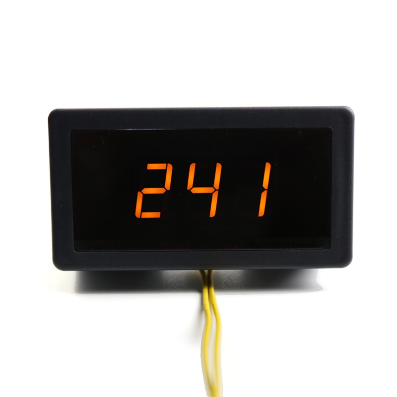 AC 70-400V Digital Display Two-wire AC Voltage Meter Adjustable Voltmeter Voltage Current Meter Ammeter