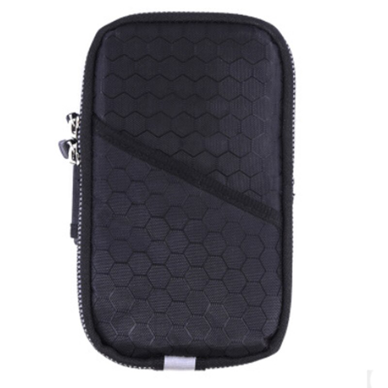 DuDa Phone Bag On Hand Sports Running Armband Case Cover Arm band Mobile Holder Outdoor Sport Arm Phone Pouch: Black
