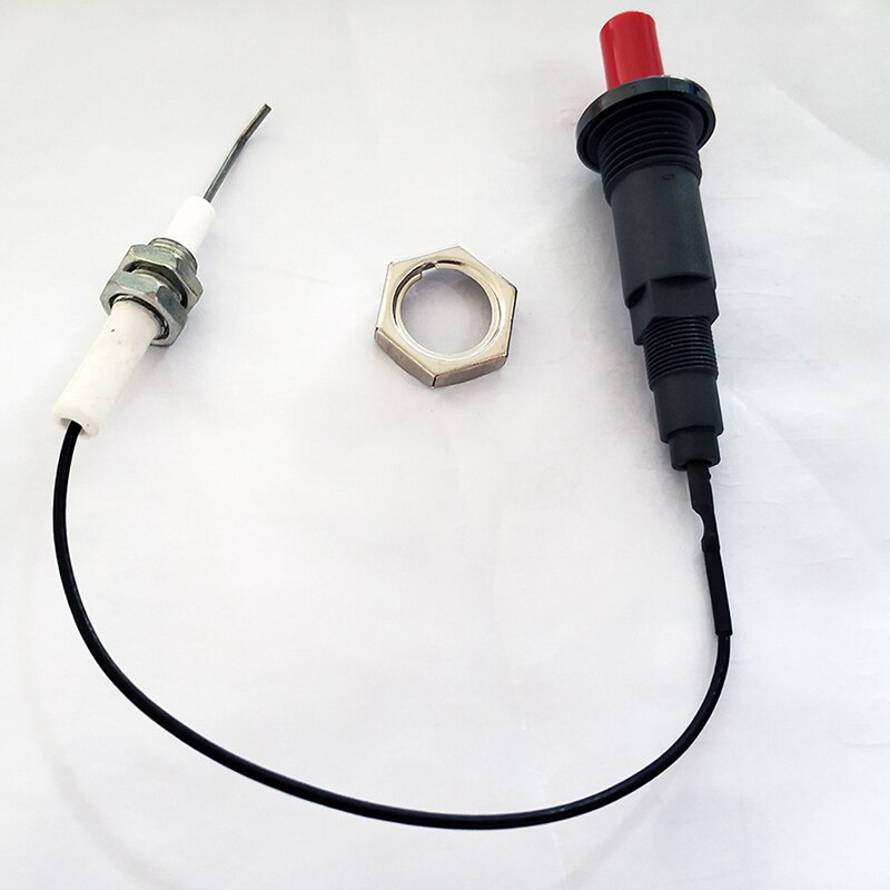 Piezo Spark Ignition Set With Cable 30cm Push Button Kitchen Gas Stove Lighters