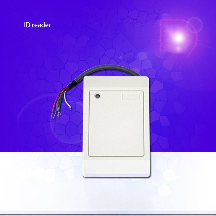 RFID Card Reader Without Keypad WG26/34 Access Control RFID Reader Waterproof Door Access Card Reader With LED Indicator