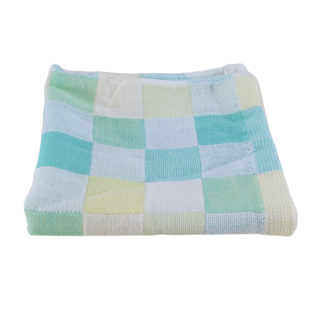 26x26cm Square Towels Cotton gauze Plaid Towel Kids Bibs Daily Use Hand Face Towels for Kids: 2