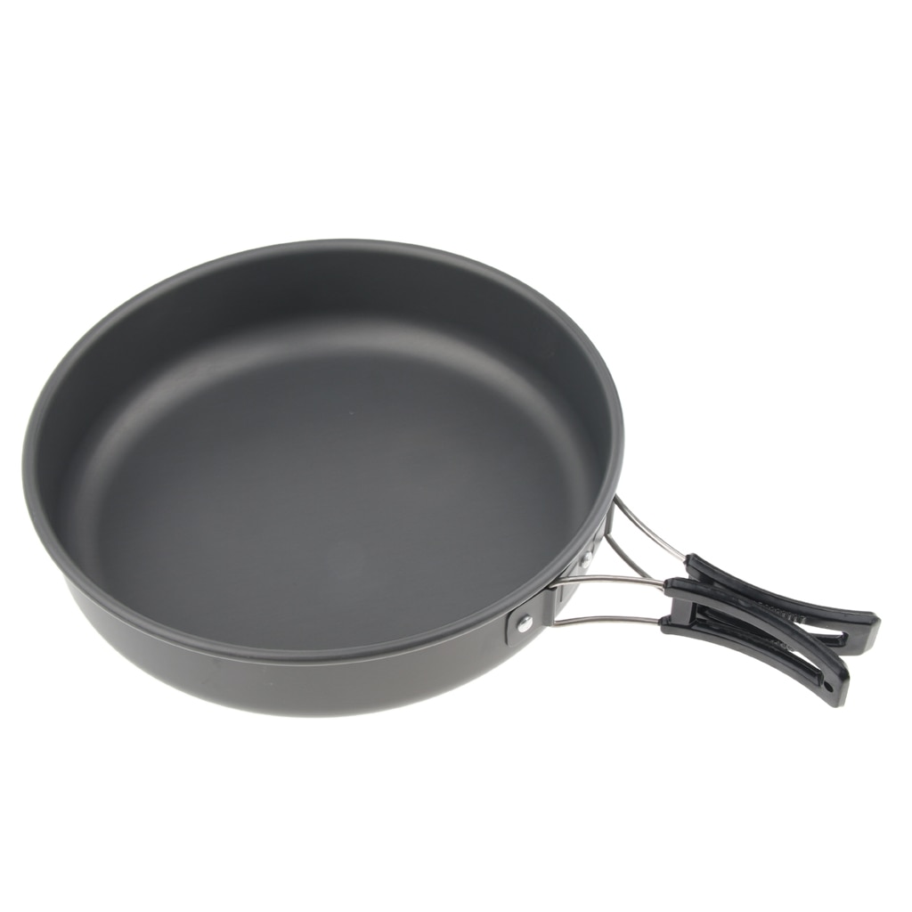 Draagbare Vouwen Non Stick Koken Koekenpan En Pot Voor Camping, Backpacken En Buiten