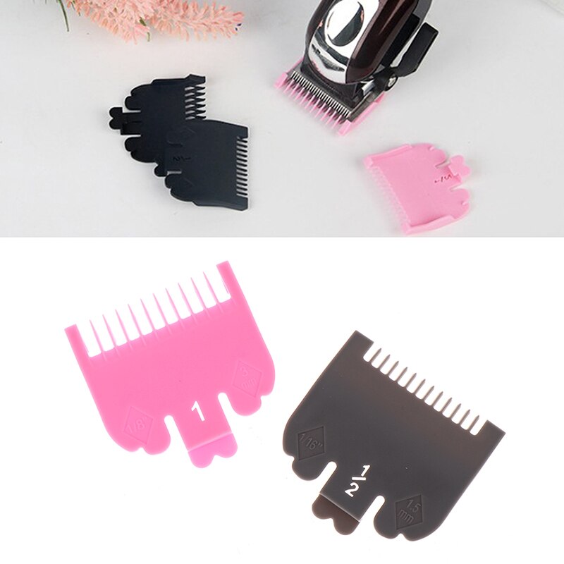 2Stck 1,5mm 3mm Professionelle Schneiden führen Kamm Haar Haarschneidemaschine Schneiden Grenze Kamm Haar Styling Werkzeuge Zubehör