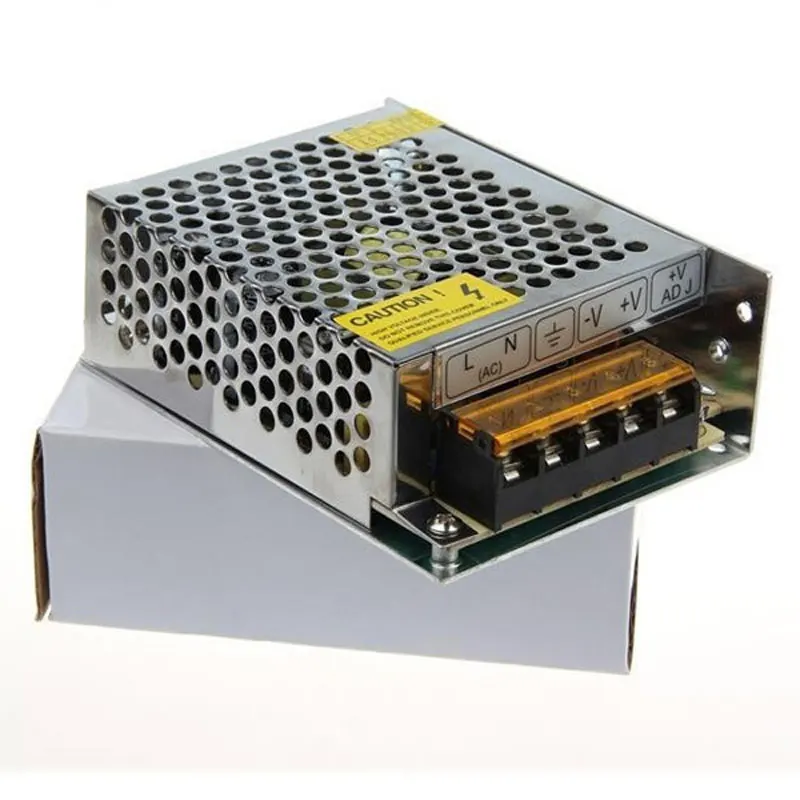 Fuente de alimentación conmutada Dc12V voltaje 1A 2A 5A 10A 15A 20A 25A 30A transformador de luz Ac 100-240V adaptador de fuente para tiras Led