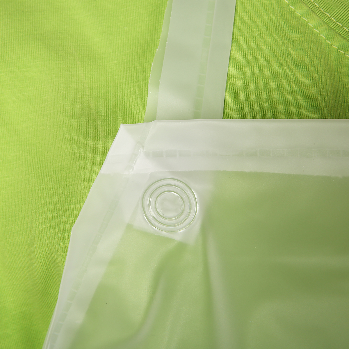 Frosted PVC Transparent Waterproof Apron Clear Oil Resistance Apron Kitchen Cooking Unisex Back Tie Household Aprons