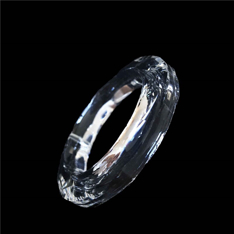 50mm Crystal Light Ring Circle Handing Crystal Light Ring Chandelier Glass Crystals Lamp Prisms Parts Drops Pendant Ring