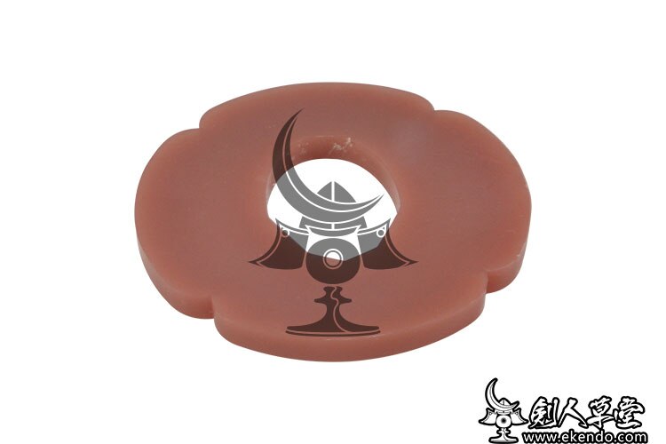 -ikendo.nett - sp010 - plast tsuba til bokken - selg i ett stykke shinai deler tusba bokken bokuto accessaories japansk kendo