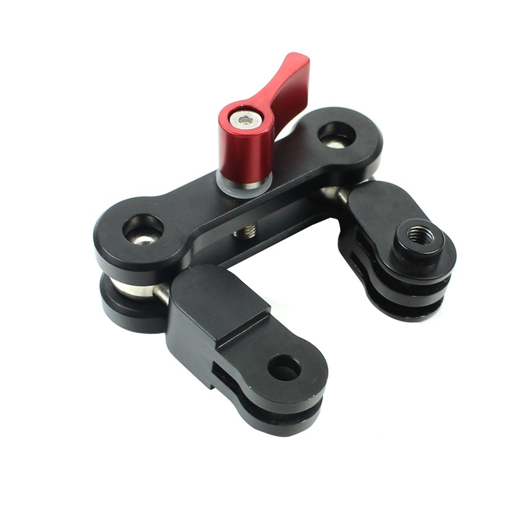 Pour Gopro Dajiang Dji Osmo caméra d'action bras universel bras magique 360 degrés support rotatif adaptateur universel en métal