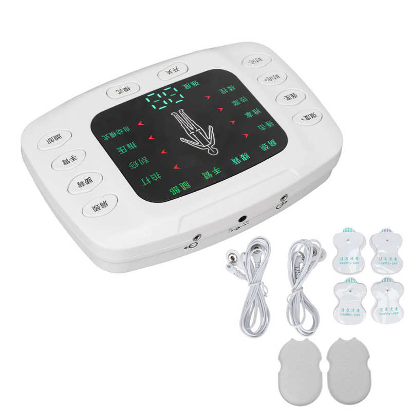 Electronic Pulse Massager Timing Electric Muscle Stimulator Promote Blood Circulation Multifunctional 8 Kinds Of Functions for