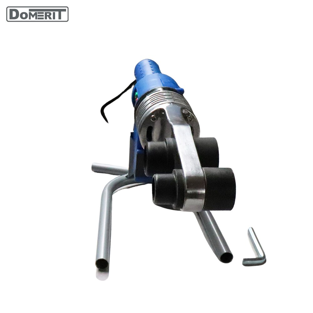 Domerit 800W Plastic Pijp Lassen Machine Lassen Machine Plastic Lasser 20-40Mm Voor Weld Plastic leidingen