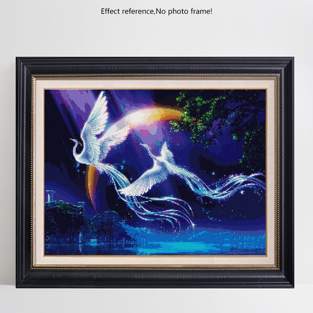 Diamond Painting Diamond Painting Water and Fire Phoenix