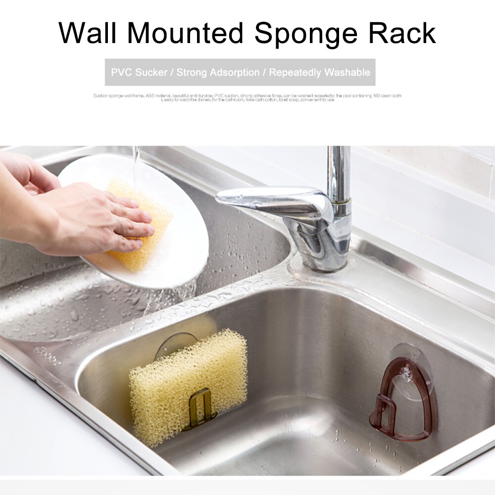 Ventosa de cocina rejilla para escurrir para fregadero soporte de almacenamiento de cocina, fregadero, estante escurridor, organizador de accesorios para baño