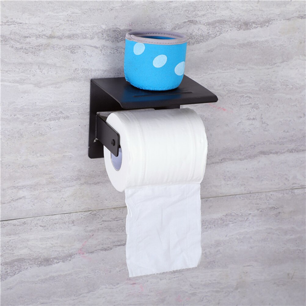 Bathroom Toilet Paper Holders Wall Mount Bathroom Accessories Paper Storage Rack