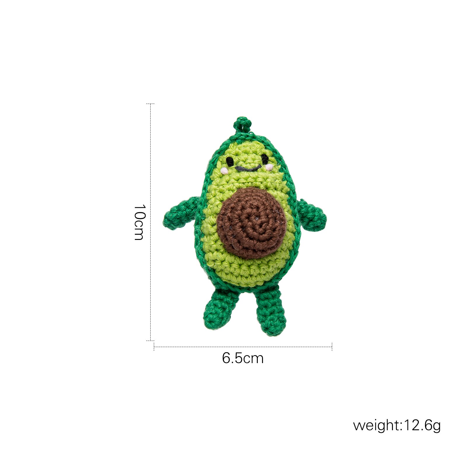 1 Pcs Avocado Haak Hanger Houten Baby Bijtring Verpleging Zintuiglijke Hanger Voor Pasgeboren Tandjes Fopspeen Clips Handmake Speelgoed