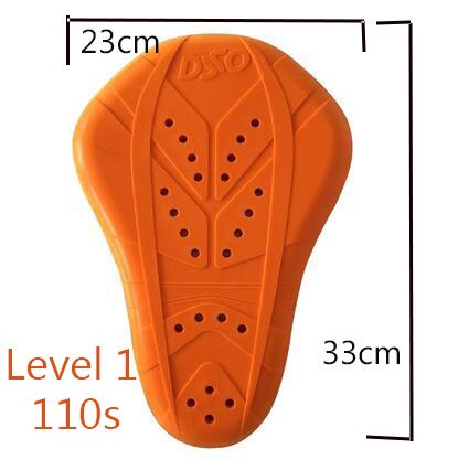 Universal Motorcycle DSO Racing Back Protector jacket insert Armor built-in protective Gear motocross equipment protector: female back pad