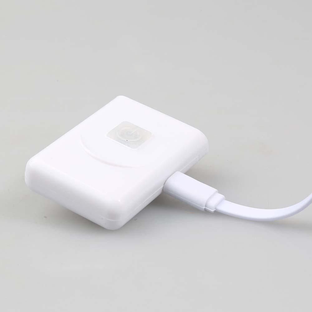 Rechargeable 5LED bright brim light head cap hat lamp USB infrared sensor XPE