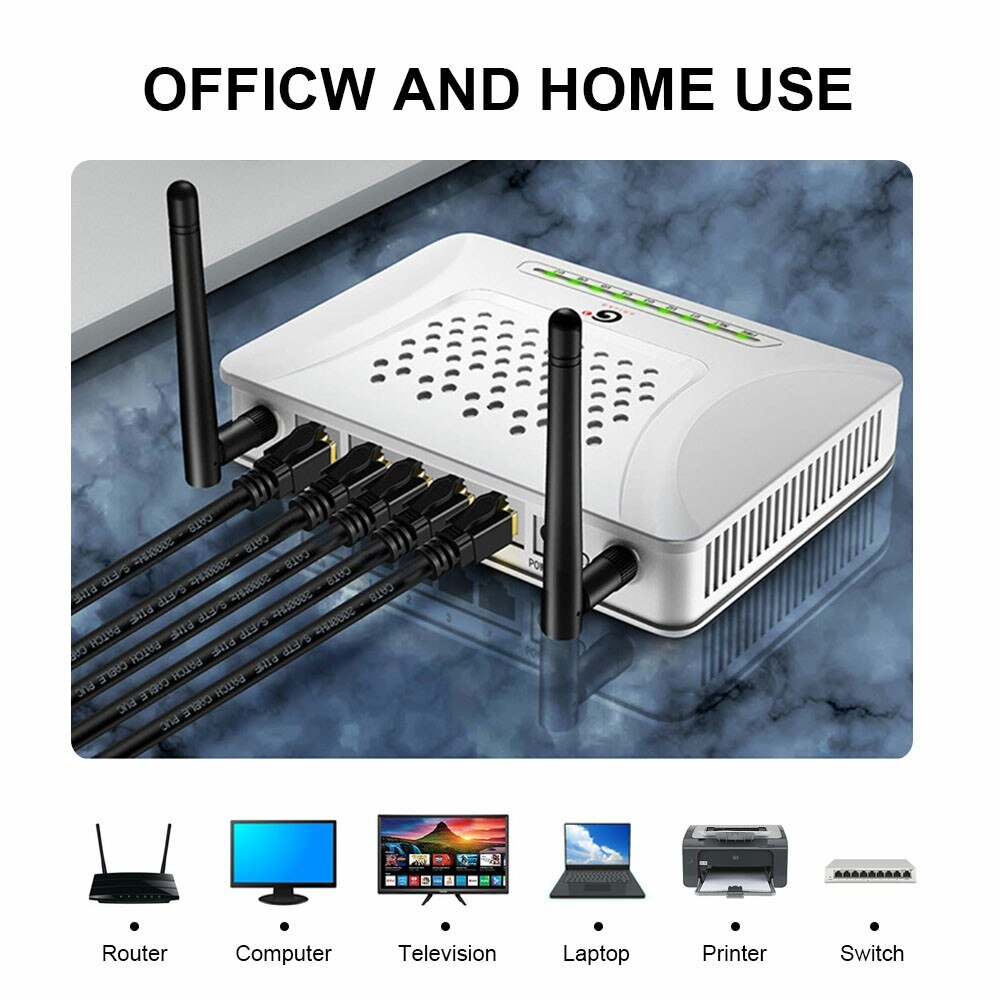 Cavo PC RJ45 Ethernet Cat 8 10m 30m 40Gbps 2000MHz cavo Lan rete Internet schermatura laptop PS 4 Router Modem cavo Cat7