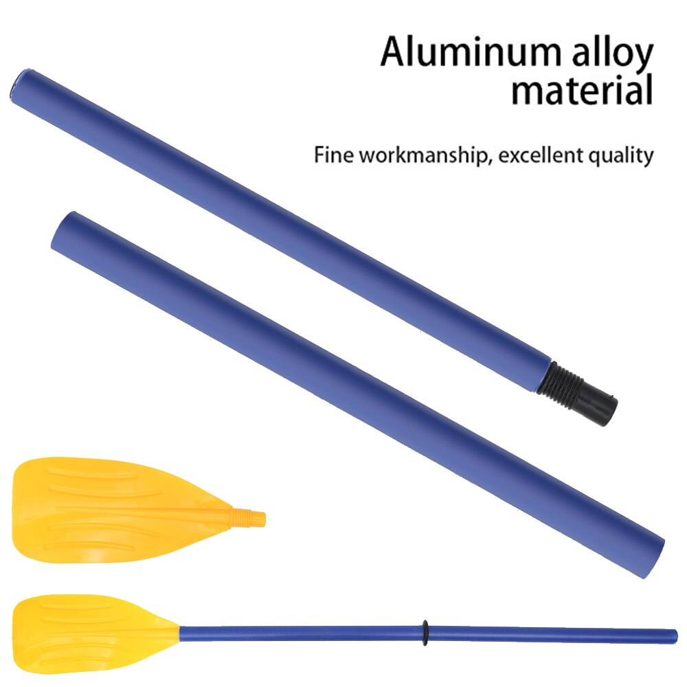 2pcs Detachable Float Afloat Oars Fitting Boat Rafting Paddle Canoe Oar Boat Rafting Oar Paddle Easy Carrying Paddle Accessories