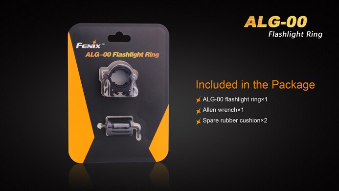 Fenix ALG-00 Ring Compatibel Met TK32 TK15 Ue TK16 PD35 Tac PD32 Zaklamp Diameter