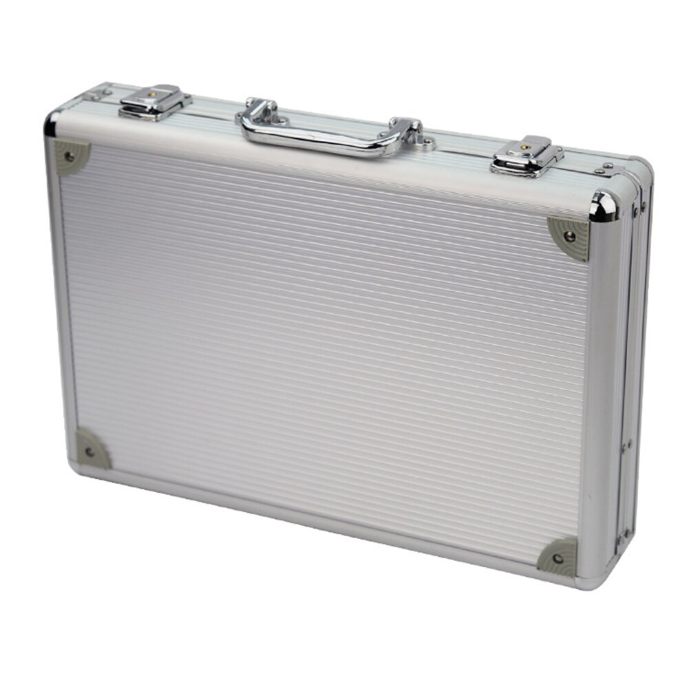 Collectie Moderne Duurzaam 24 Grid Watch Box Koffer Volledige Beschermende Display Thuis Organisator Aluminium Sieraden Opslag