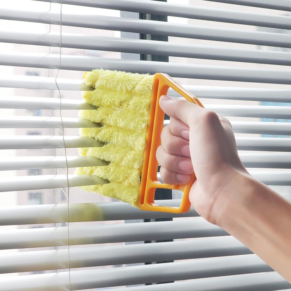 Window Blinds Blinds cleaning brush broom Mini Hand-held Blind Duster Air Conditioner Duster Dirt Cleaner Housework Tool