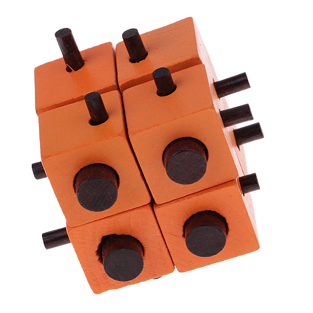Klassische Holz Puzzle Spielzeug Kong Ming IQ Prüfung Denkaufgabe freundlicher Spielzeug