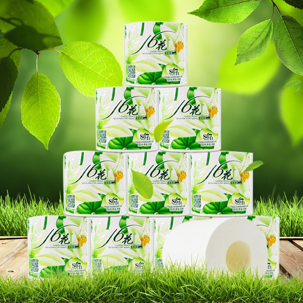 10 rollen Hohl Ersatz Rolle Papier Drucken Interessant Wc Papier Tisch Küche Papier Reinigung Liefert