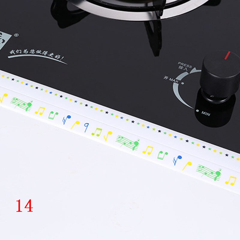 Kitchen joint sealing strip waterproof strip bathroom toilet slot corner tape: 14