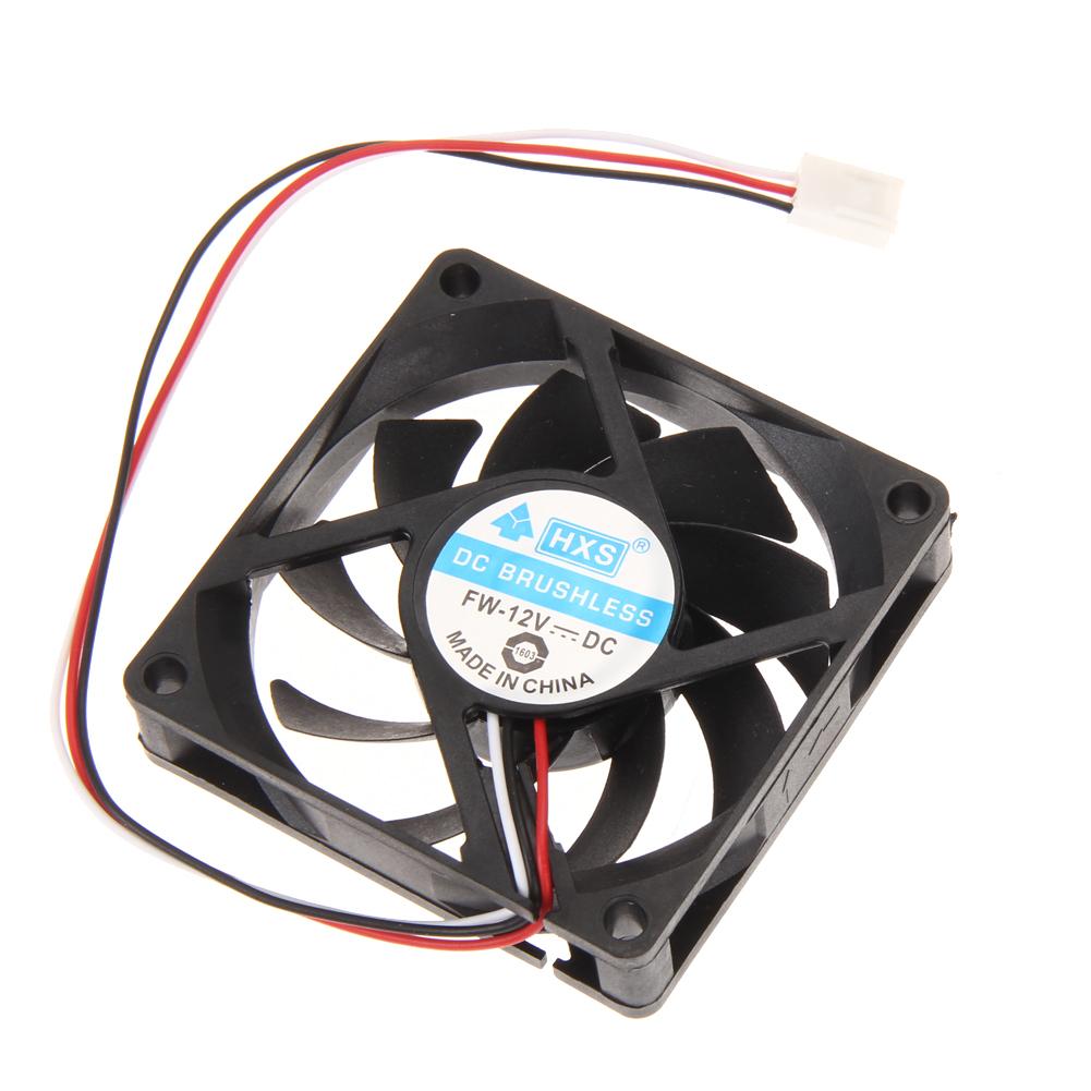 Ultra Silent Computer PC Case Fan Computer Case Cooler 12V 7cm 70mm PC CPU Cooling Cooler Fan USB Connector Heatsink Exhaust