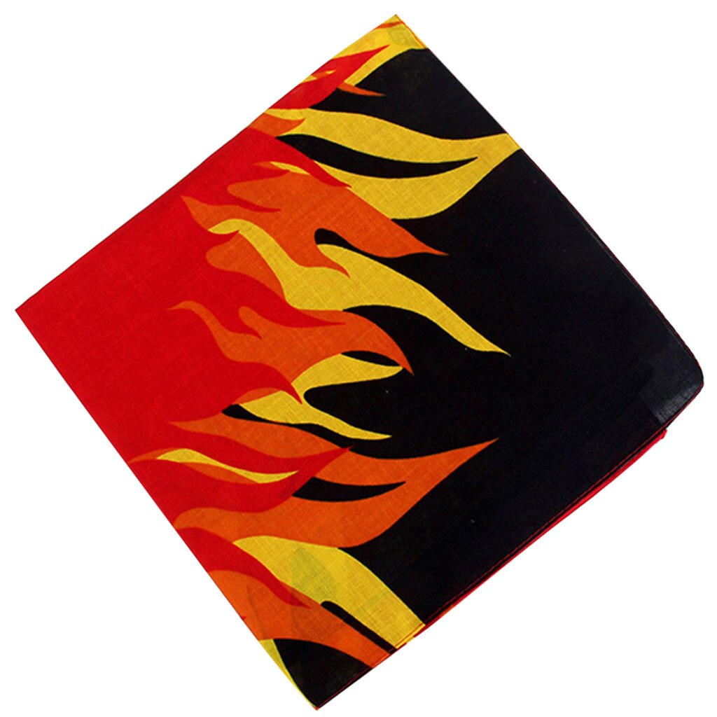 Women Bandana Unisex Hip Hop Black Hair Band Neck Scarf Sports Headwear Wrist Wraps Head Square Scarves Print Handkerchief: A