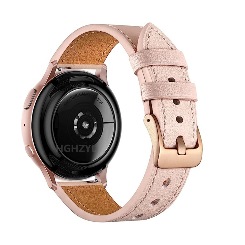 Lederarmband für Garmin Venu 3S 2S/Forerunner 245 265S 255S/Vivoactive 4S Armband Mädchen Frauen Smartwatch Armband Armband