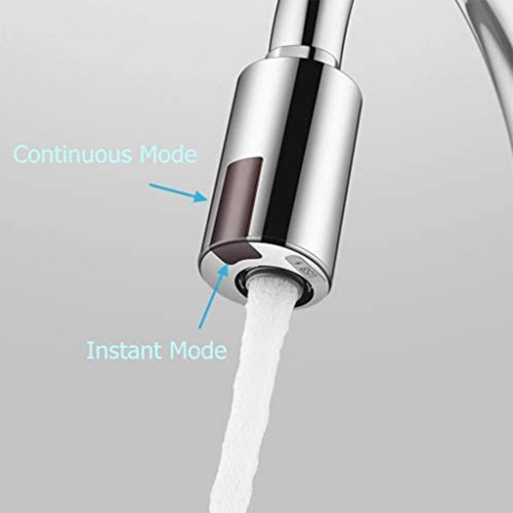 Sensor Faucet Water Saving Device Non-Contact Faucet Kitchen Bathroom Automatic Inflatable Sensor Faucet