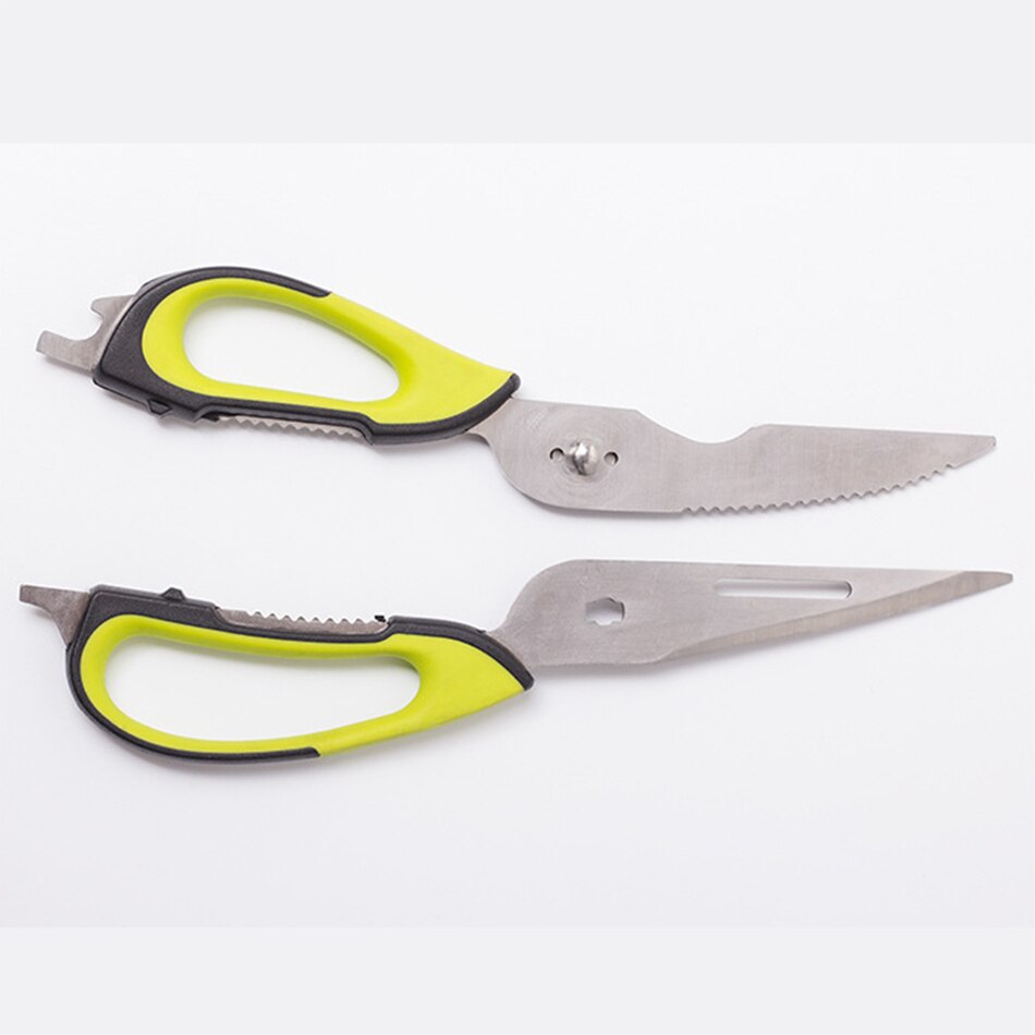 Kitchen multifunctional stainless steel scissors bottle opener kitchen tools Kitchen scissors Fridge scissors
