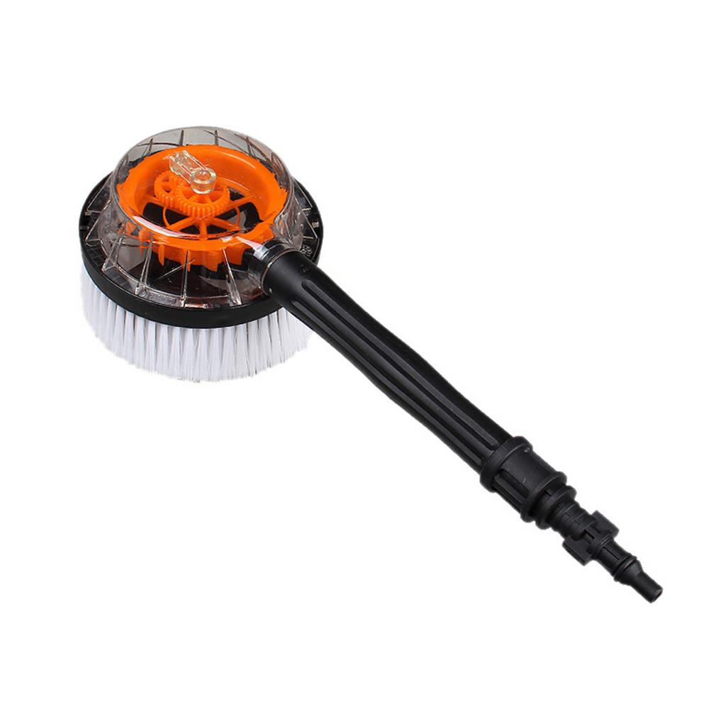 Auto Hoge Druk Roterende Ronde Borstel Water Reiniging Wasborstel Stijf Voor Karcher K2 K3 K4 K5 K6 K7 Schone Wasmachine Geschikt: Rood