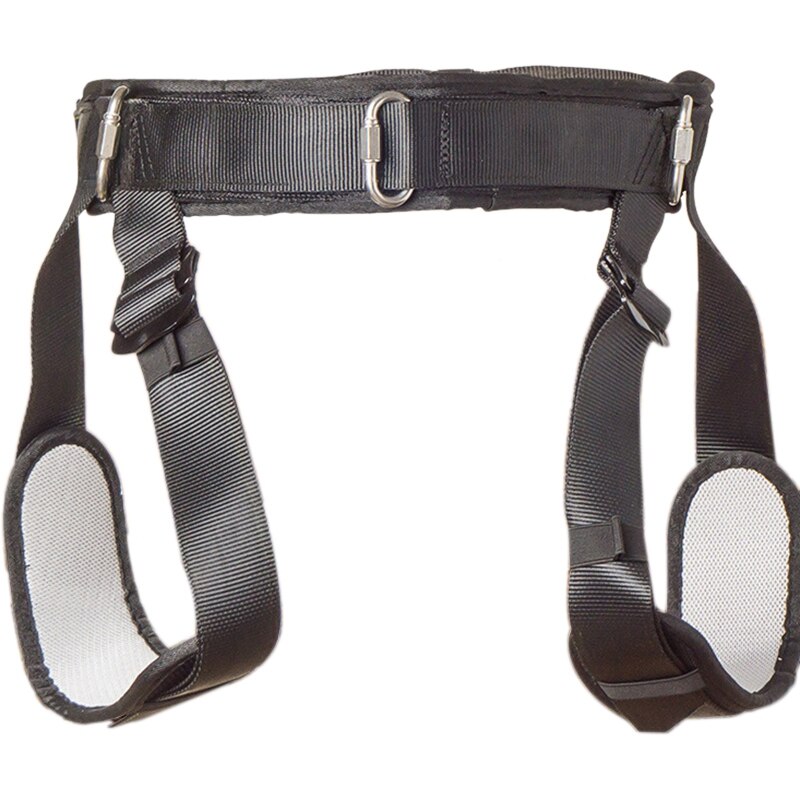 Outdoor Climbing Mountain Climbing Fall Protection Seat Belt Rappelling Half Body High Altitude Insurance Belt Seat Belt: M