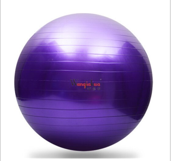 Oefening bal Sport Yoga bal Bola Fitness Gym Pilates bal opblaasbare balance ball Oefening Workout Massage Bal 85/95cm: purple 95cm