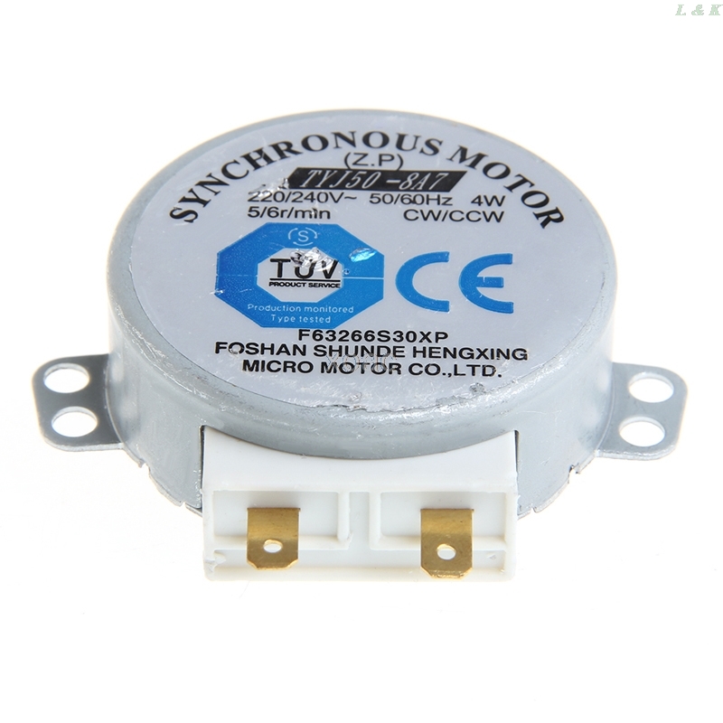 Ac 220-240V 4W 6Rpm 48Mm Synchrone Motor Voor Air Blower 50/60Hz TYJ50-8A7 Lade M08